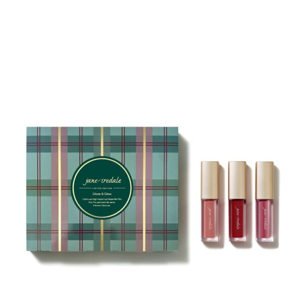 Glaze and Glow Colorluxe High Impact Lip Glaze Mini Trio