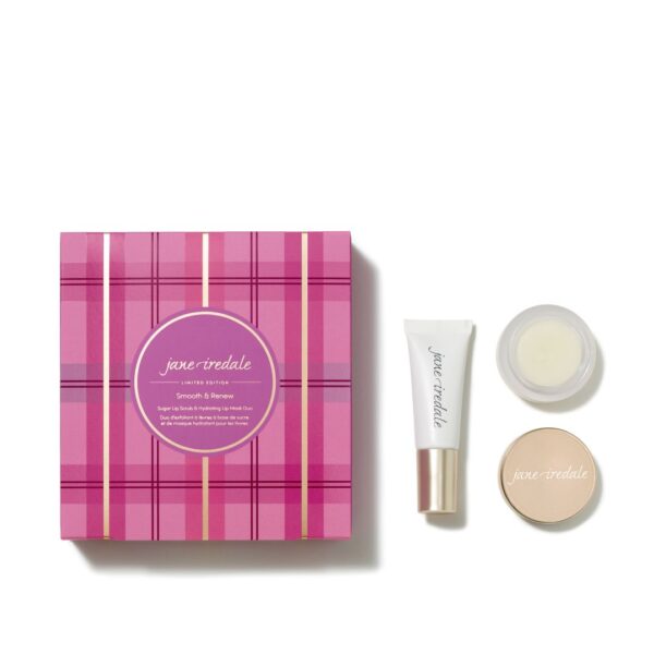 Smooth and Renew Sugar Lip Scrub and Hydrating Lip Mask Duo